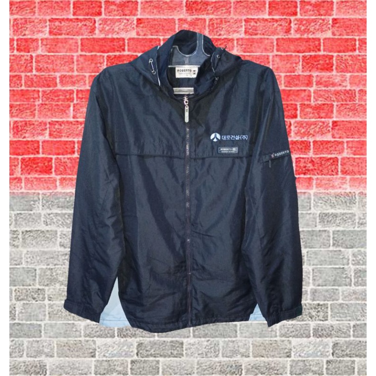 JAKET OUTDOOR ROBERTO ORIGINAL SIZE XL SECOND MURAH