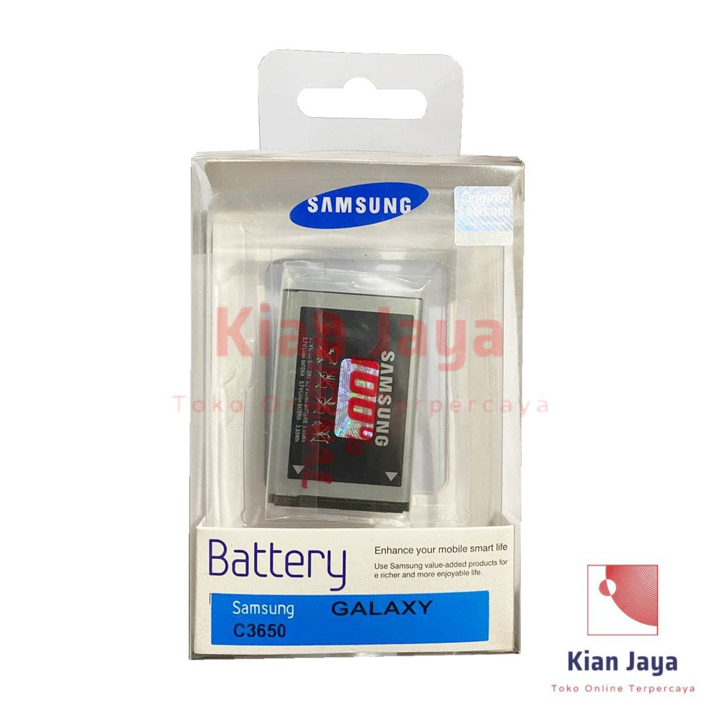 [Garansi 100% Ori] Baterai Samsung Galaxy Lakota C3322 / Corby C3650 / Batre Battery Hp Original