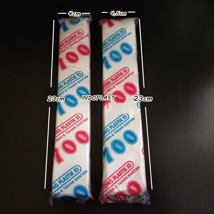 Plastik PE 4X23 4,5X23 / Plastik es mambo sambal / PE 700