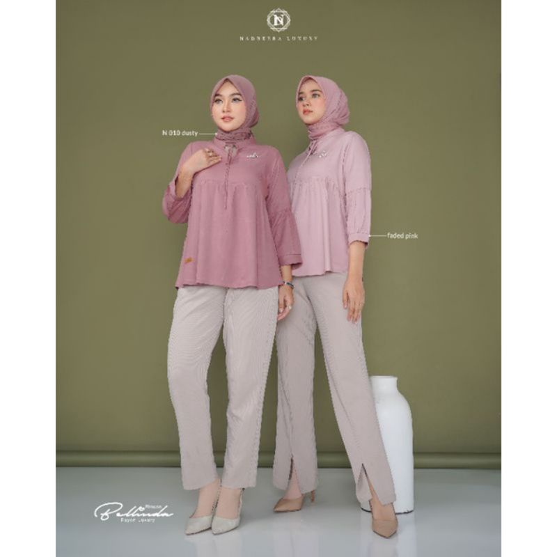 TERLARIS BLOUSE NADHEERA LUXURY PROMOCODBELLINDA BLOUSE TERBARU BY NADHEERA LUXURY