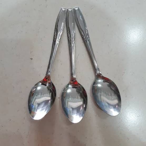 [] - Sendok Makan Batik Tebal Bahan Stainless Steel