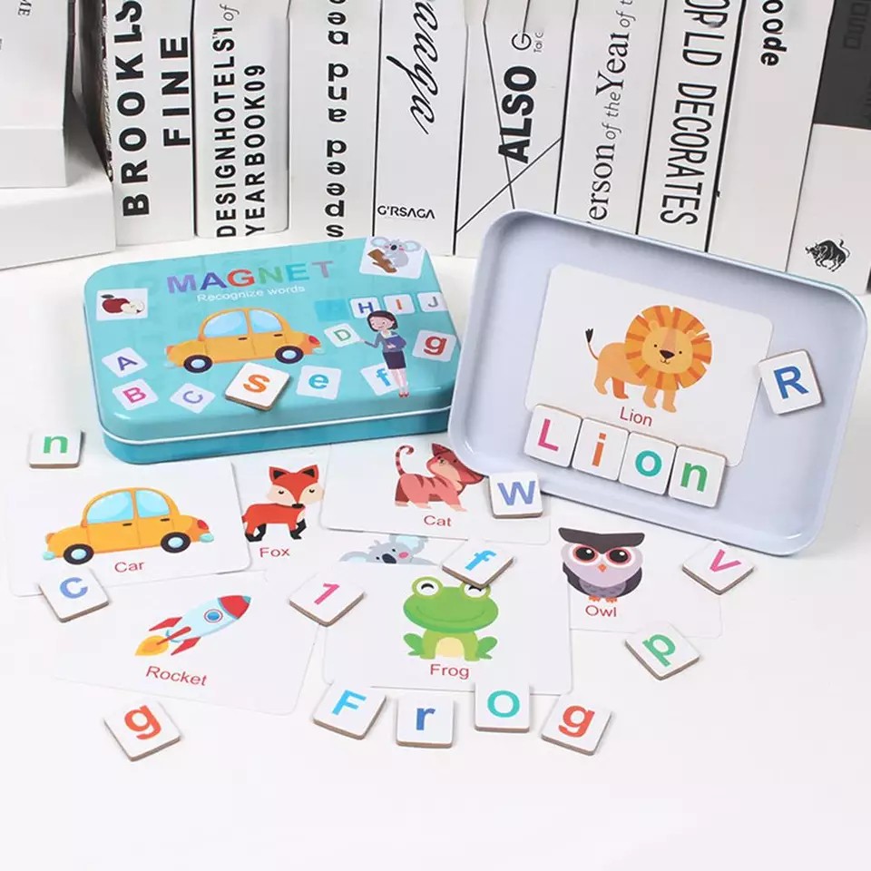 BIANCA - Puzzle Edukasi Magnet Recognize Words