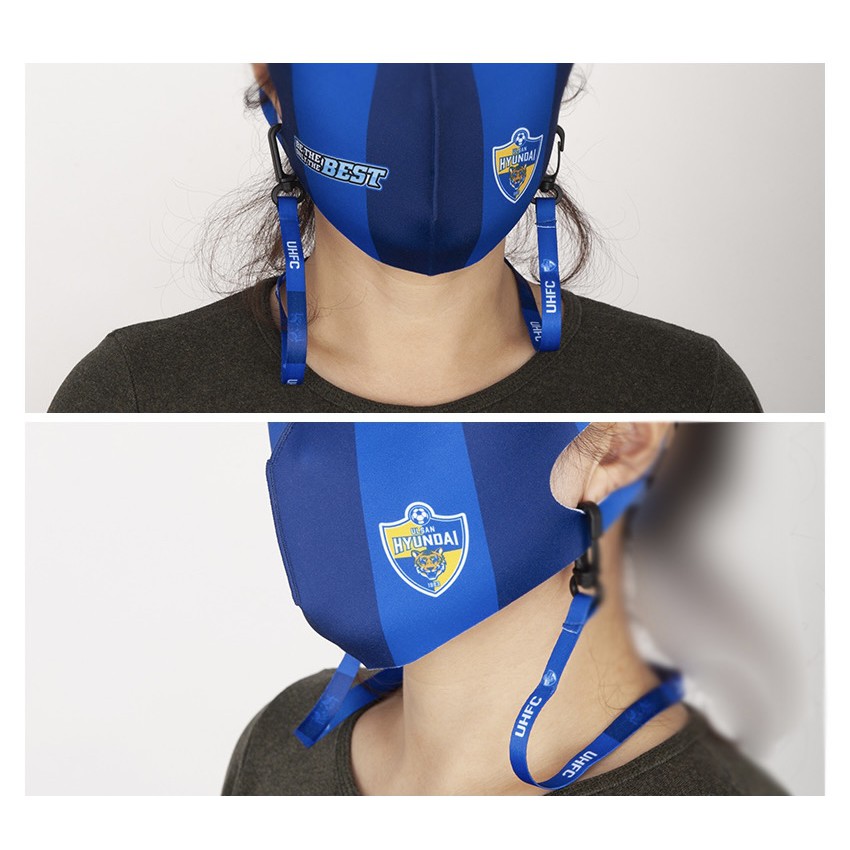 [K-LEAGUE/Ulsan] Official Mask Strap (tali Masker) Ulsan Hyundai (2021 Official Merchandise)