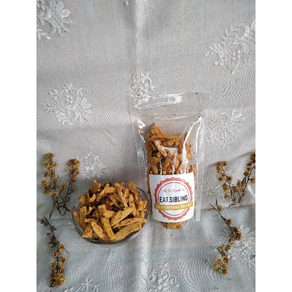 

KERIPIK BASRENG PEDAS DAUN JERUK