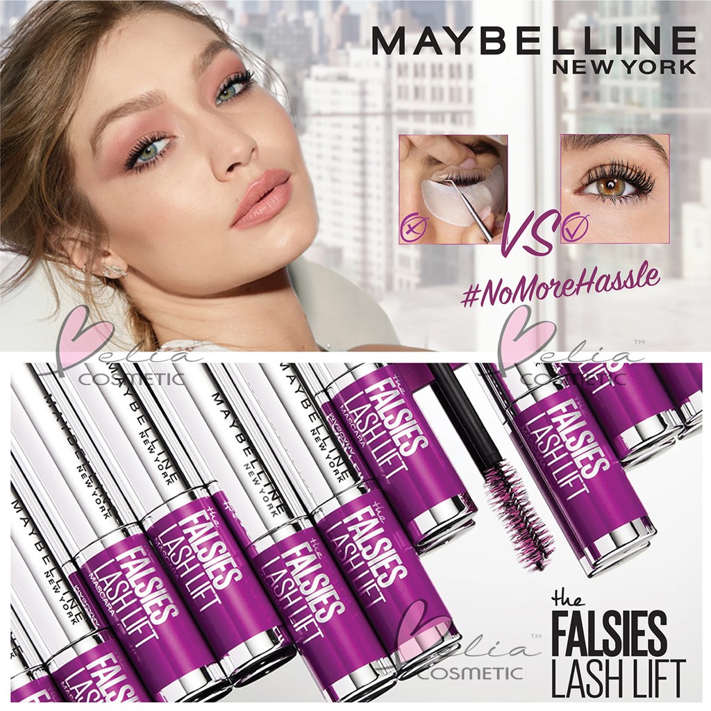 ❤ BELIA ❤ MAYBELLINE The Falsies Lash Lift Waterproof Mascara (✔️BPOM)