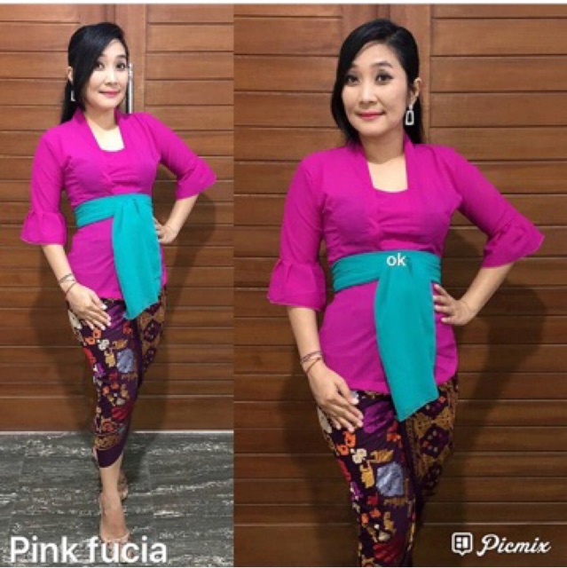 Set kebaya jadi trompet