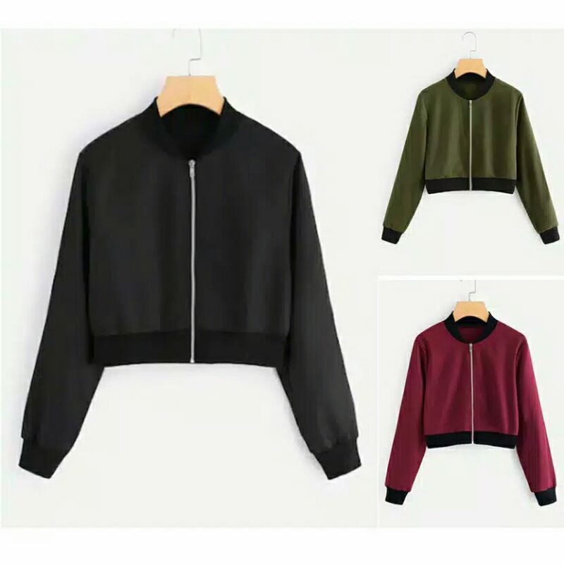 DNj - JACKET BOMBER CROP POLOS