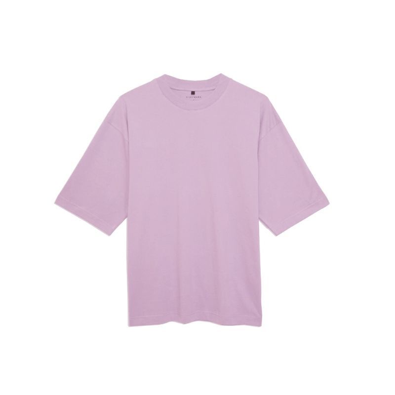 BAREMARK Oversized T-shirt - Soft Lilac / Kaos polos Oversize - Lilac