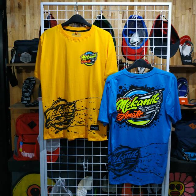  KAOS  RACING  ORIGINAL MEKANIK AMATIR ORIGINAL BAJU 