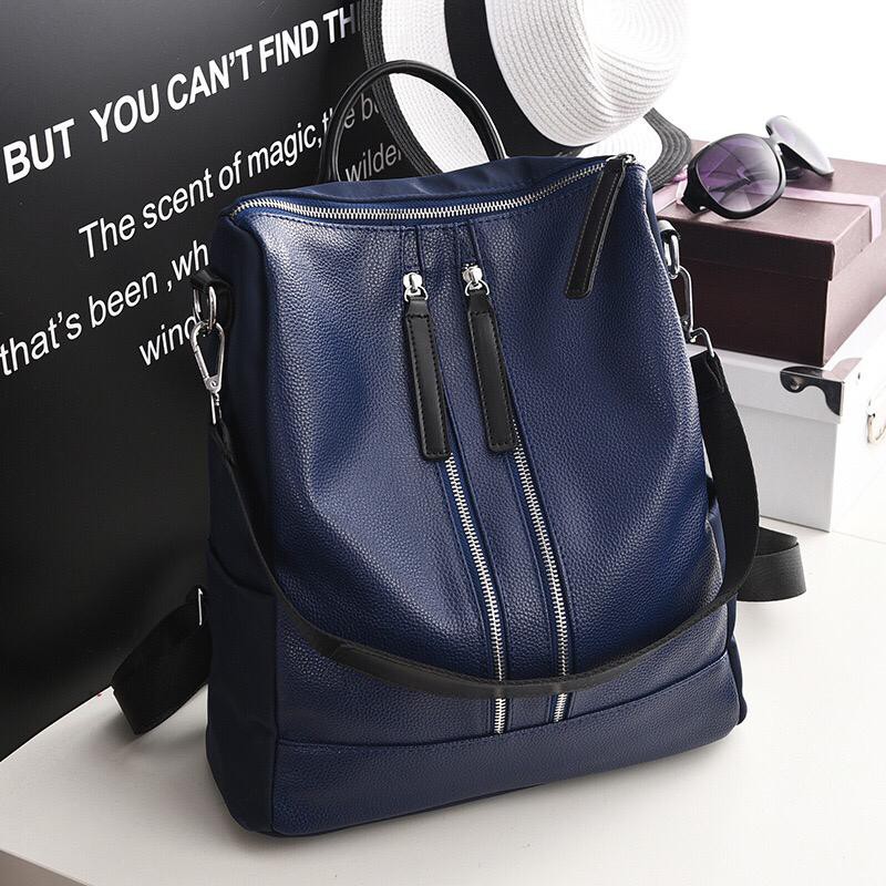 BJ16133 - BLACK/BLUE/RED - TAS RANSEL TAS WANITA FASHION IMPORT MODIS ELEGAN TERMURAH TERLARIS TERBARU BAGSTORE JAKARTA TAS BATAM ELJ6133 B901 LT1087 KPC7536 BQ2010 GT1259 BQ3300