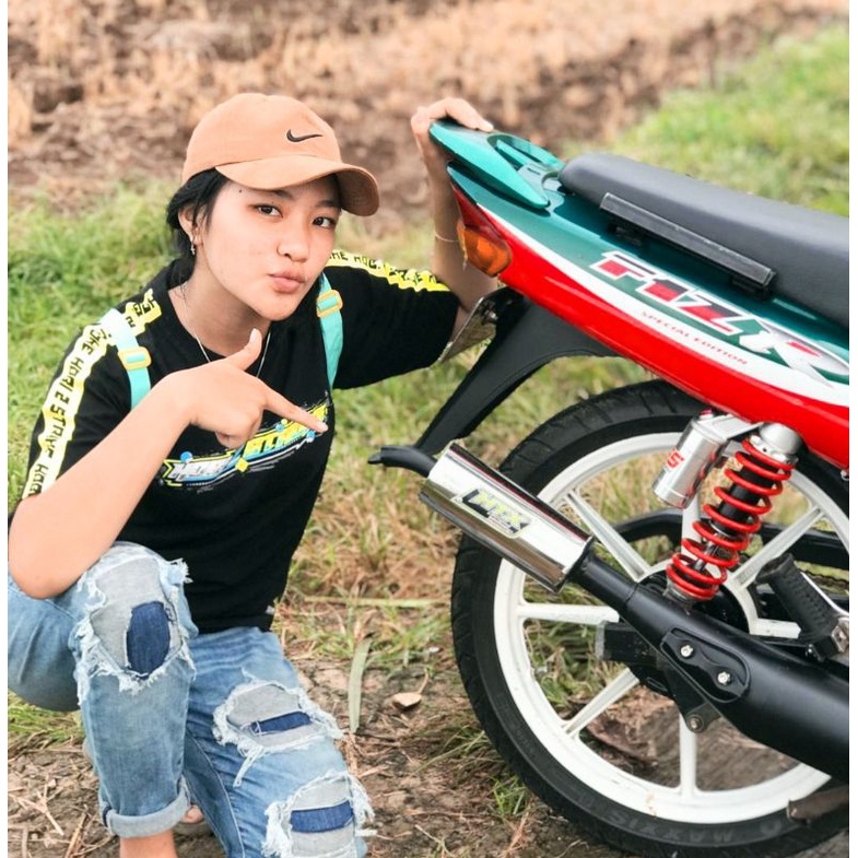 knalpot tameng mirip ahm  model standar fizr/ fiz r /f1zr/force/poswan standar racing htx