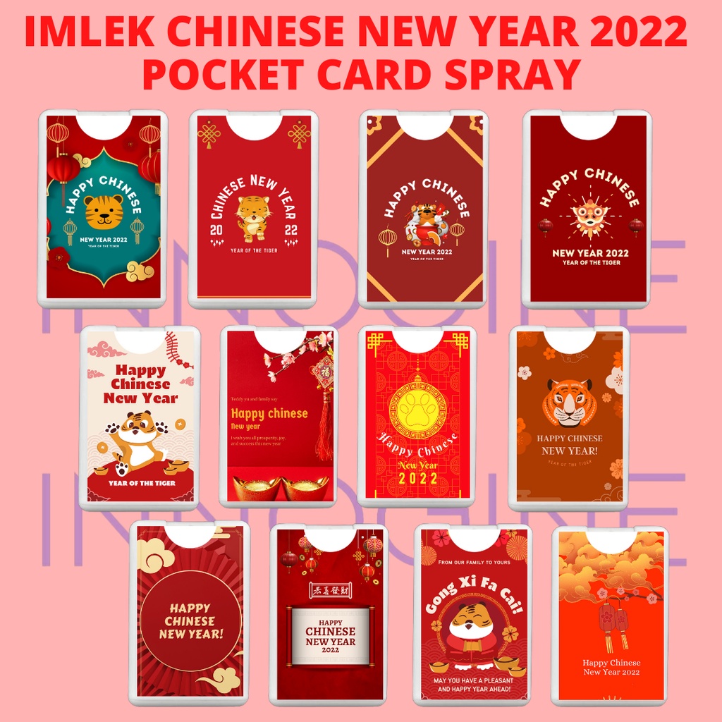 

Hand Sanitizer Cardspray Handsanitizer Sanitizer Card Spray Sanitizer Imlek Chinese New Year Hampers Imlek Souvenir CNY