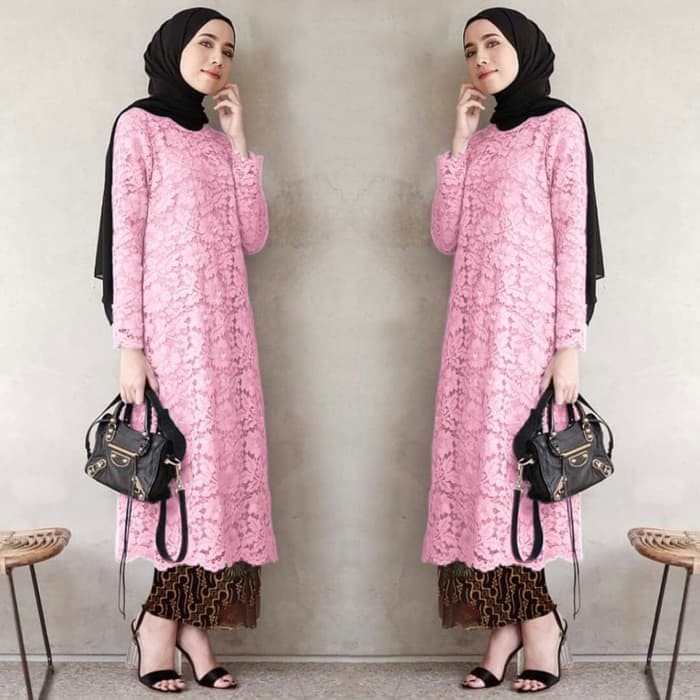 Promo Atasan Kebaya Brukat Tunik Coksu dan Warna Lainnya