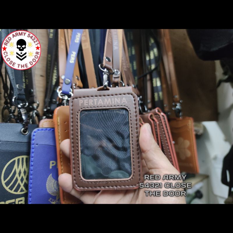 

Tali Lanyard Nametag / Holder ID Card Logo PERTAMINA