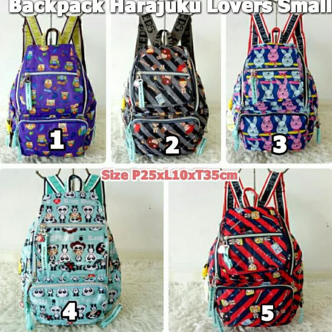 TAS RANSEL HARAJUKU LOVERS SMALL