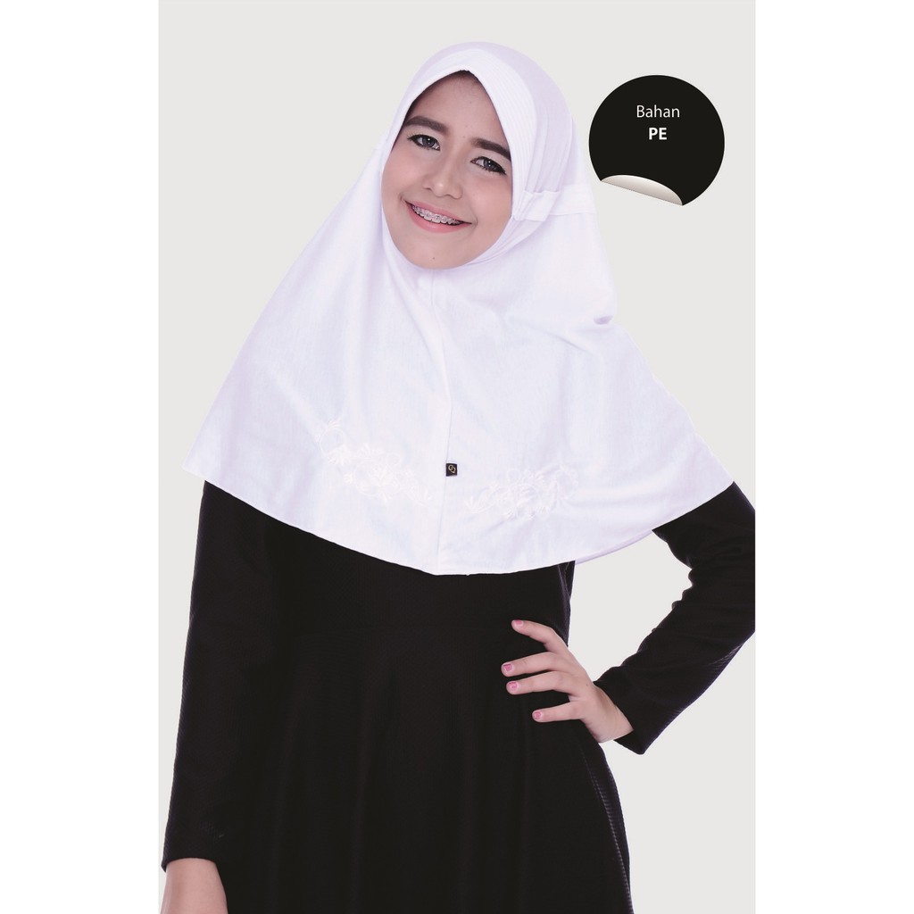 PABRIK HIJAB - KERUDUNG SEKOLAH INSTAN DIALIUM SPANDEX PREMIUM