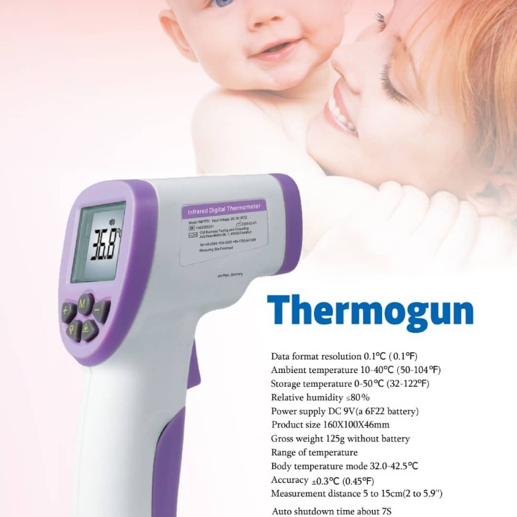 Thermogun luna murah akurat/original/infrared/BERGARANSI