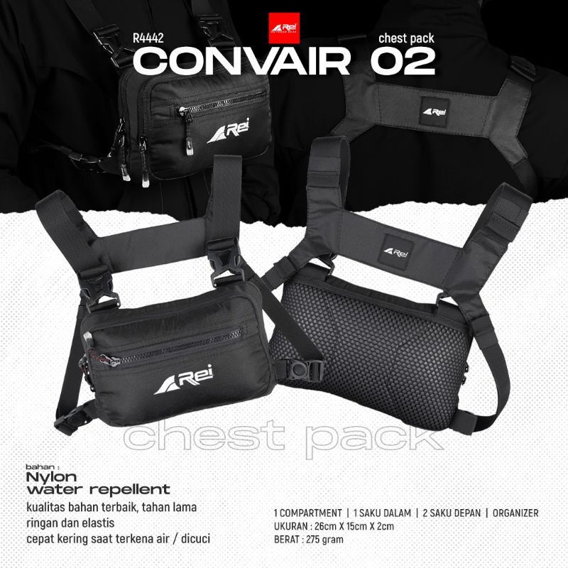 tas pria arei terbaru convair 02 | tas dada arei outdoorgear original product