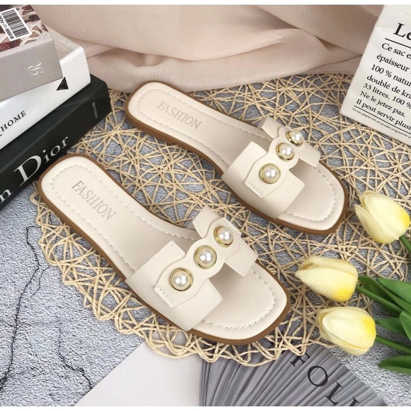 flatshoes  wanita 19913 import realpict