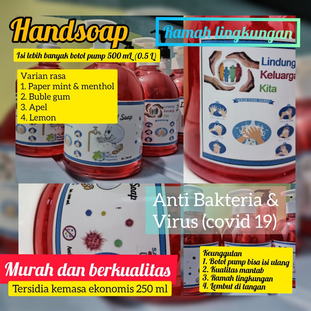 SABUN CUCI TANGAN BOTOL PUMP