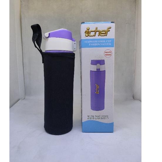 Top Produk.. BOTOL MINUM ICHEF VACUUM FLASK STAINLESS STEEL
