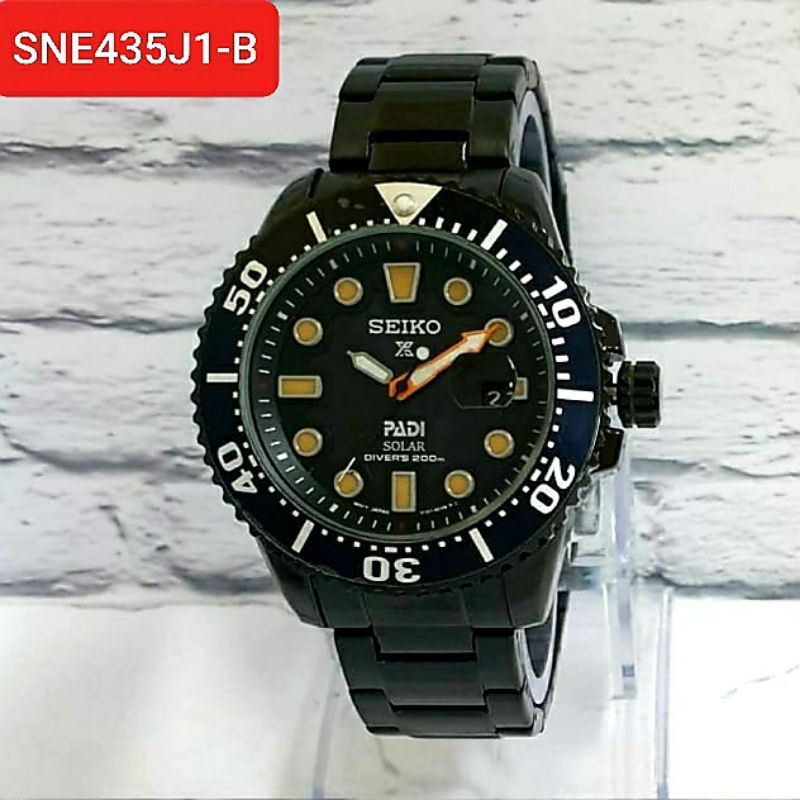 Jam Tangan Pria SEIKO PADI Prospex SNE435J1 Stainless Steel Free Box