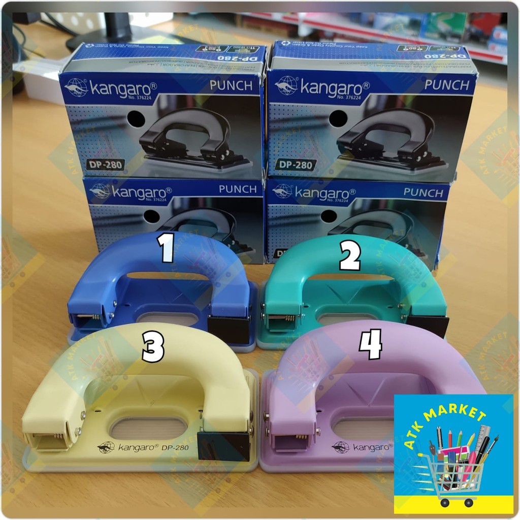 

Pelubang / Pembolong Kertas KANGARO Dp-280 Kecil