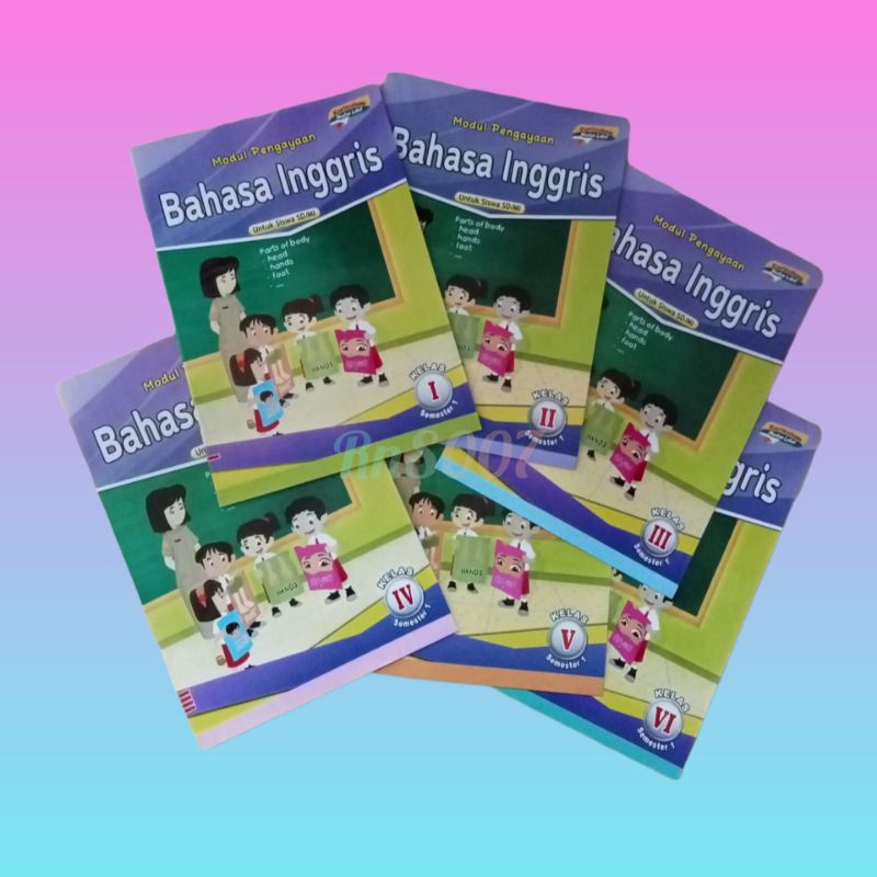 Modul LKS Bahasa Inggris Kelas 1, 2, 3, 4, 5, 6 SD Semester 1 "CV. Arya Duta"
