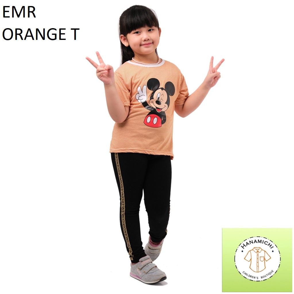 Hanamichi EMR Kaos Sablon Anak Lengan Pendek