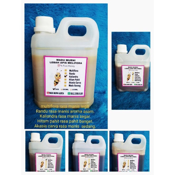 

MADU MURNI MULTIFLORA 100% ASLI RAW HONEY (1KG)