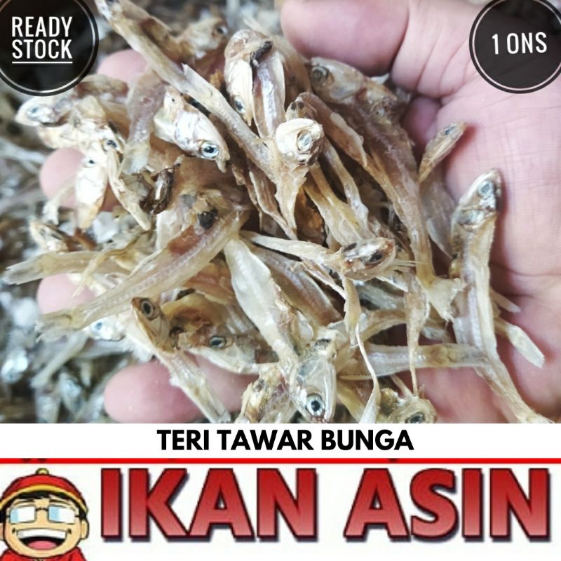 

Ikan Asin TERI TAWAR 100 gr