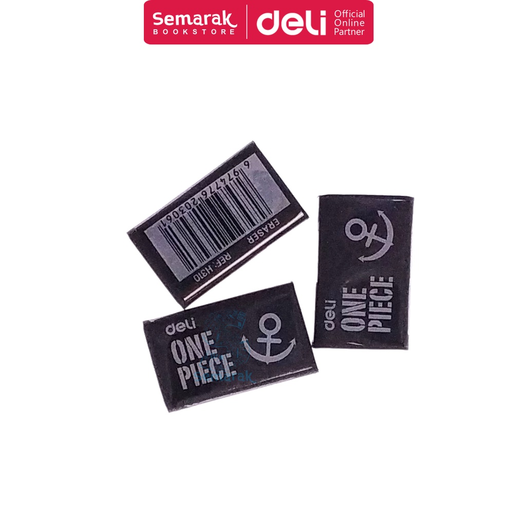 

Deli H310 Eraser Penghapus Pensil One Piece - Black