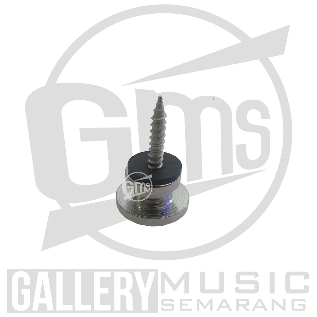 Pin Strap Gitar dan Bass Bahan Besi