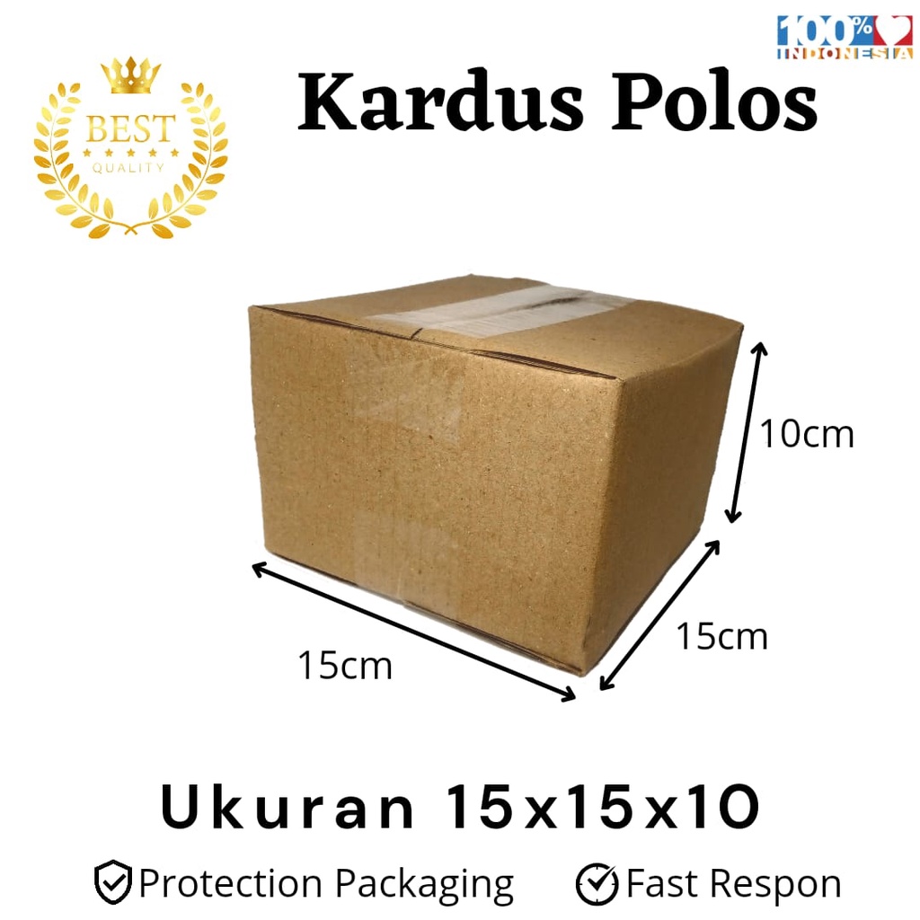 

Kardus Packing - Kardus Polos 15x15x10