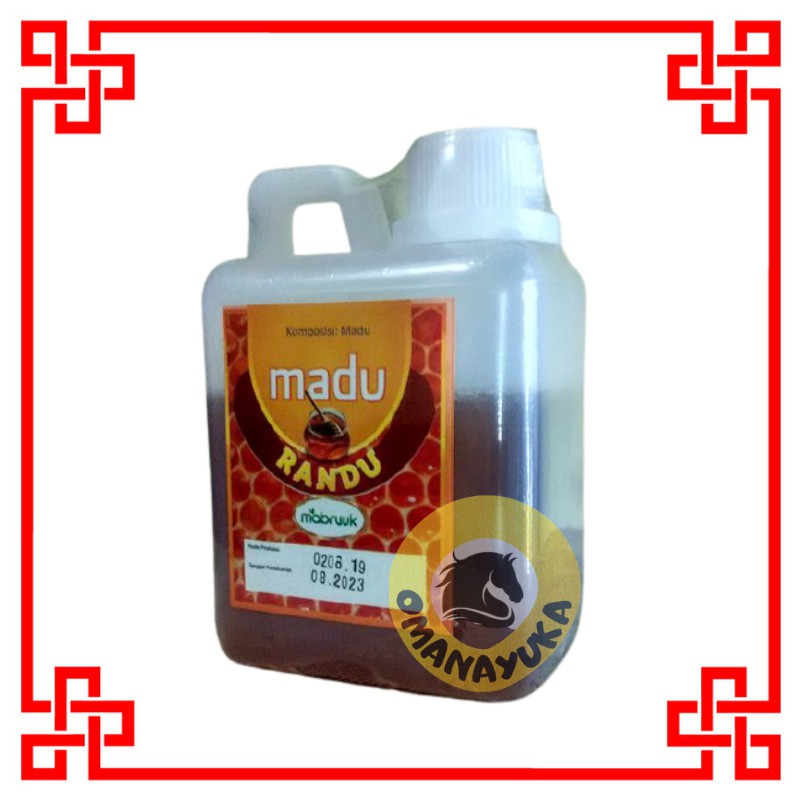 

Madu Mabruuk Pohon Randu 500 ml