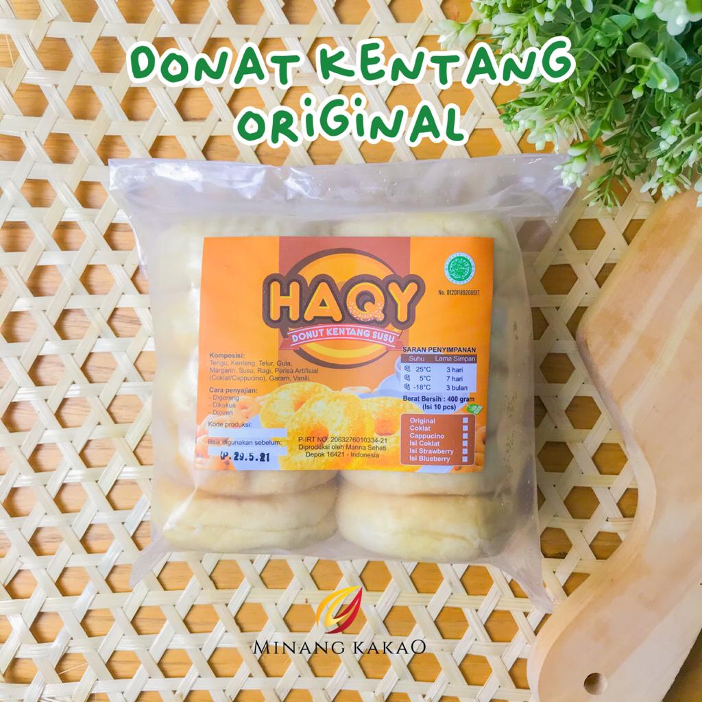 

Haqy - Donat Kentang Susu - Frozen Food Premium - 10pcs