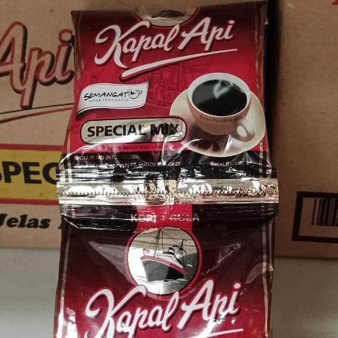 

Kopi Kapal Api Special Mix Sachet 25g - 1 Dus