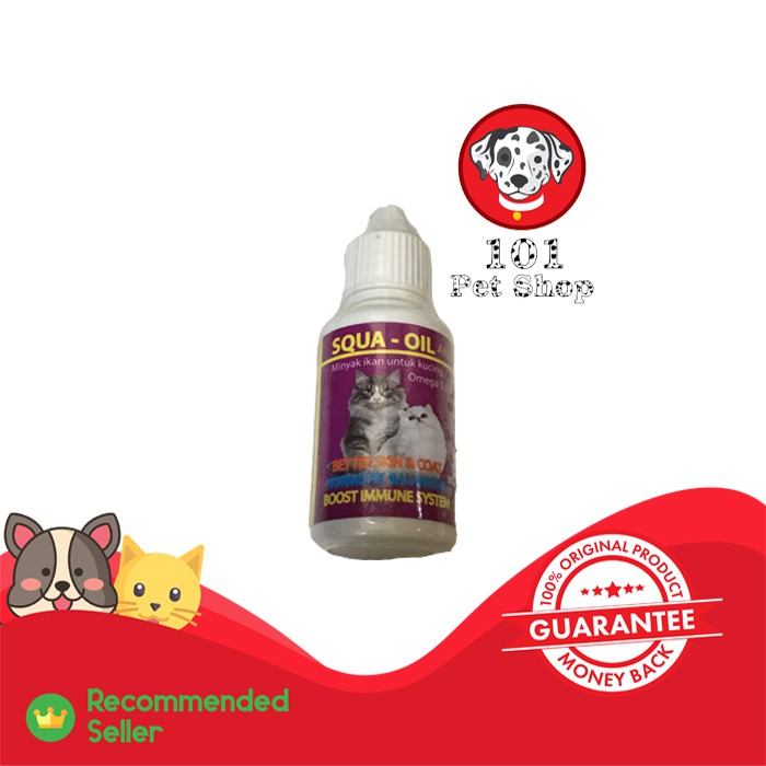 SQUA OIL CAT - minyak ikan untuk kucing