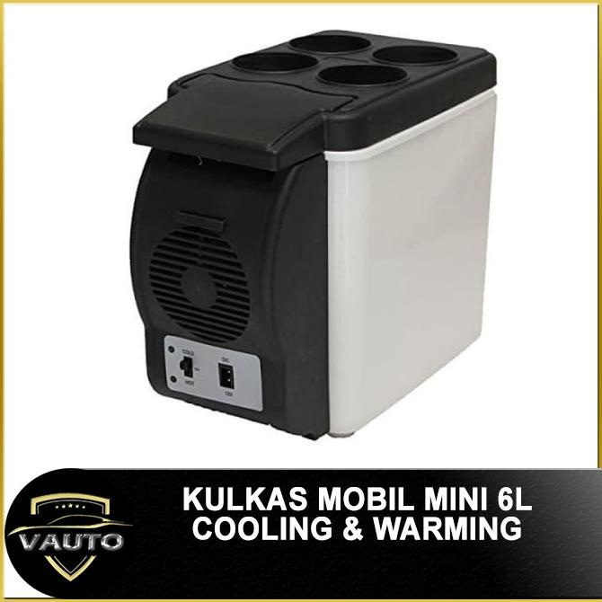 KULKAS MOBIL MINI 6L COOLING & WARMING REFRIGERATORS PORTEBEL vaut05 Ayo Beli