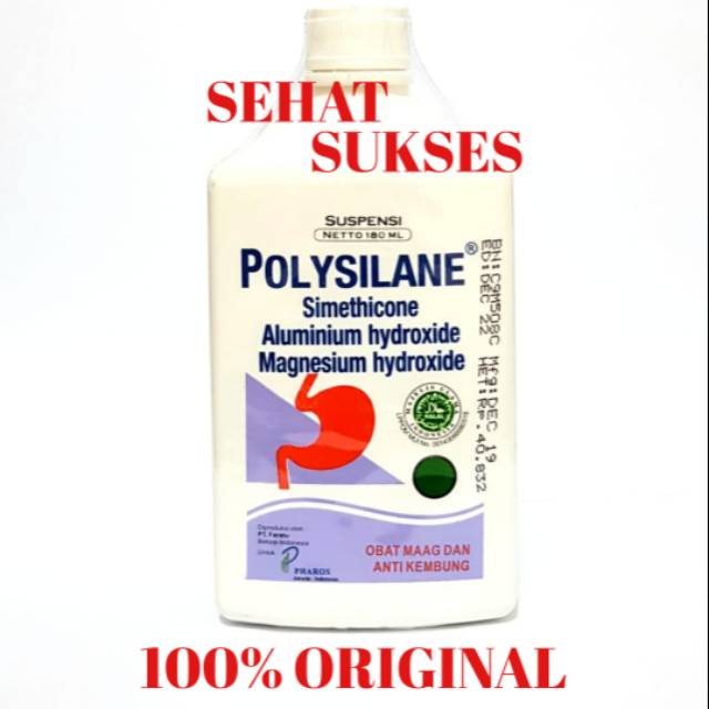 POLYSILANE CAIR - OBAT MAAG (180ml)