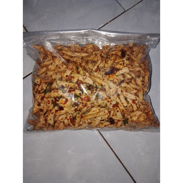 

basreng extra pedas daun jeruk