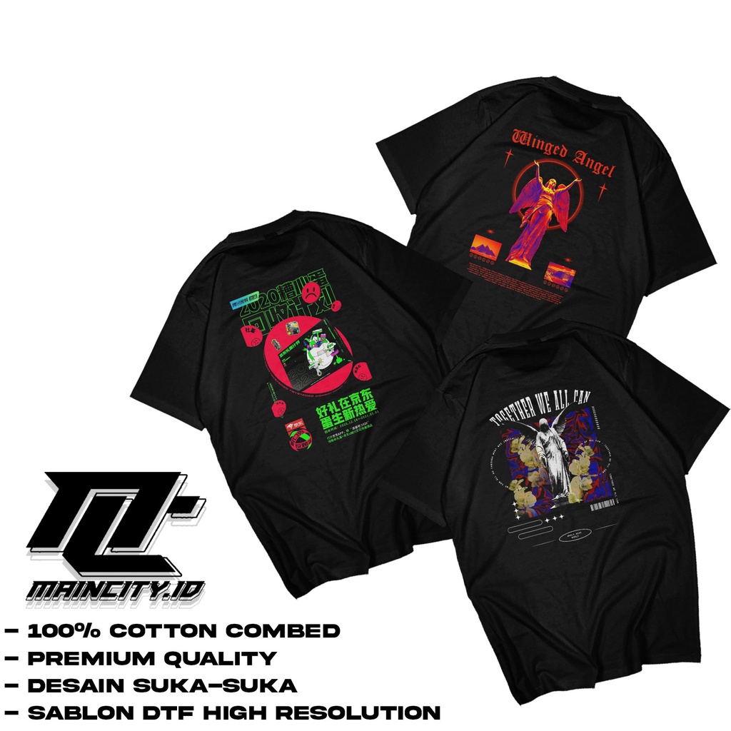 (COD) KAOS DISTRO PRIA | KAOS COWOK | OVERSIZE | PRIA | H&M | UNIQLO | WANITA | KAOS | OVERSIZE | MA