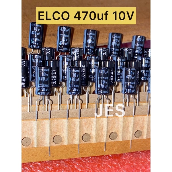 ELCO 470uf 10V RENCENG BERKUALITAS MINIM ORDER 20PCS