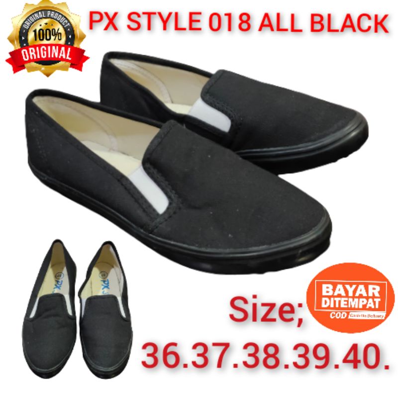 SEPATUPXSTYLE018PWHITE/SEPATU KANVAS/SEPATU LUKIS/SEPATU KANTOR PEREMPUAN/SEPATU LUKIS PEREMPUAN