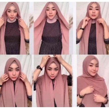 PASHMINA TALI INSTANT / Kerudung Pashmina / Jilbab Pasmina Tali / Pasmina Tali 150 x 75