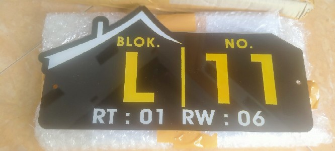 Nomer Rumah Cantik Simple Dan Elegant/nomer Rumah Murah