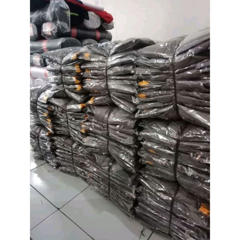 stelan seragam satpam security PDL_PDH 2023-2024 coklat cream terbaru COD bayar ditempat