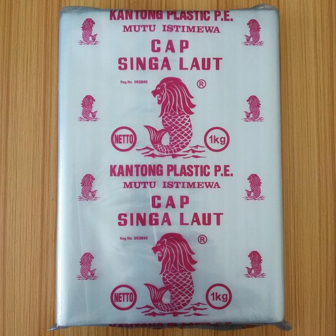 

Plastik Pe Singa Laut Uk. 18X25 Dwija522