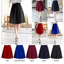 ROK PENDEK  MIDI FLARE KOREA STYLE JUMBO/TENNIS SKIRT/ROK MINI FLARE SKIRT