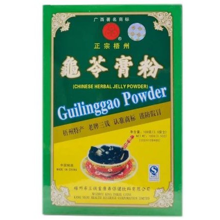 Guilinggao Chinese Grass Jelly Powder Serbuk Cincau 100gr Guilingkao Kuilingkao